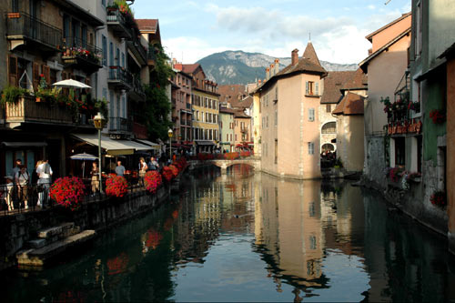 Annecy by Thiou Canal