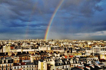 Rainbow over Paris