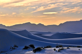 White Sands sunset
