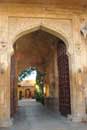 Our hotel entrance - Bikaner